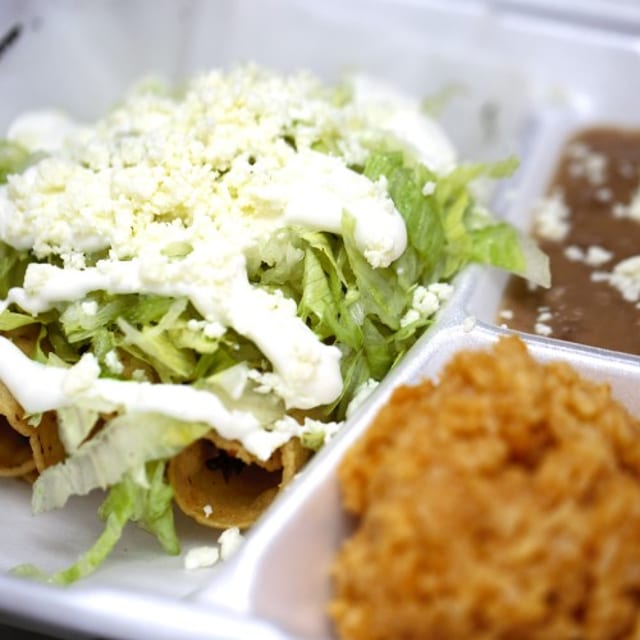 Chicken Flautas.