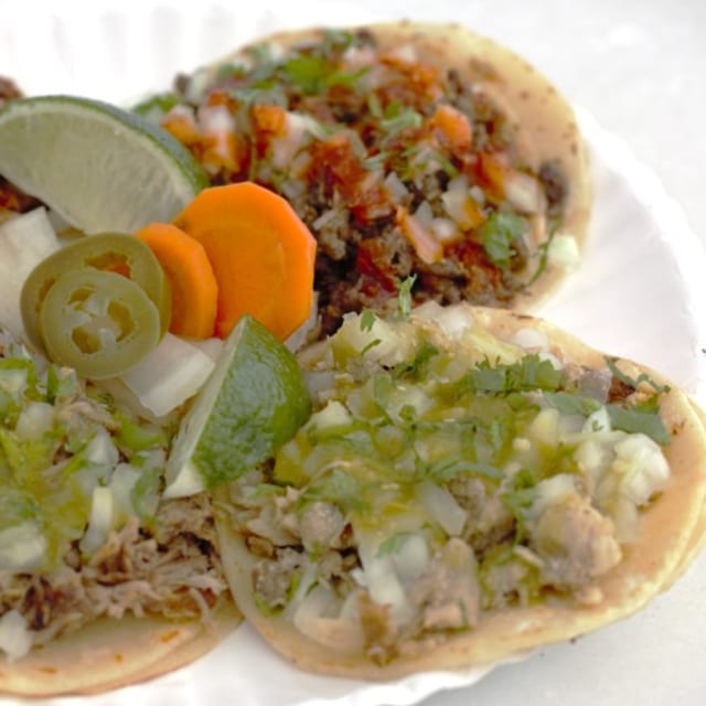 Beef Head Taco.